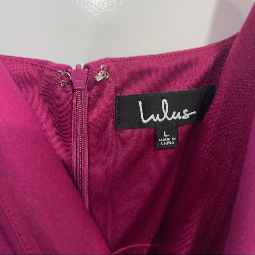 LULU’S RUFFLE STRAPPY MINI DRESS - Picture 5 of 9